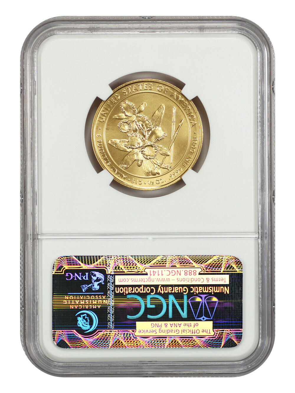 2012-W $10 Caroline Harrison NGC MS70 (Early Releases) - First Spouses