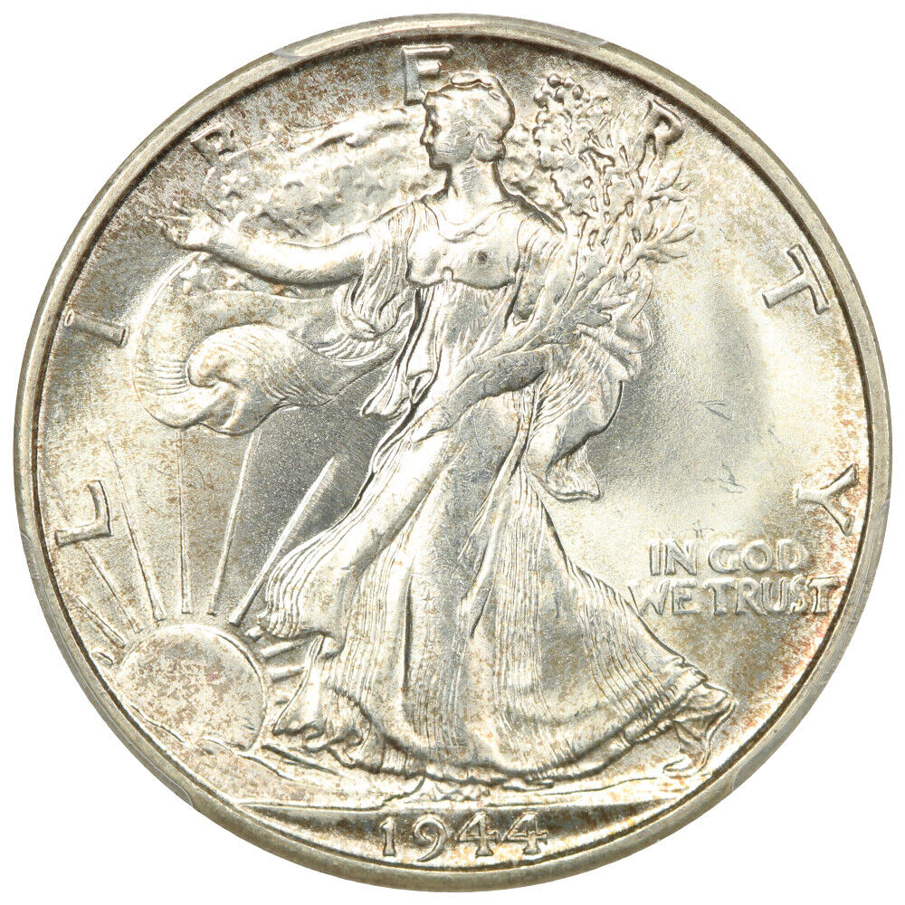 1944-S 50C PCGS MS65 - Walking Liberty Half Dollar