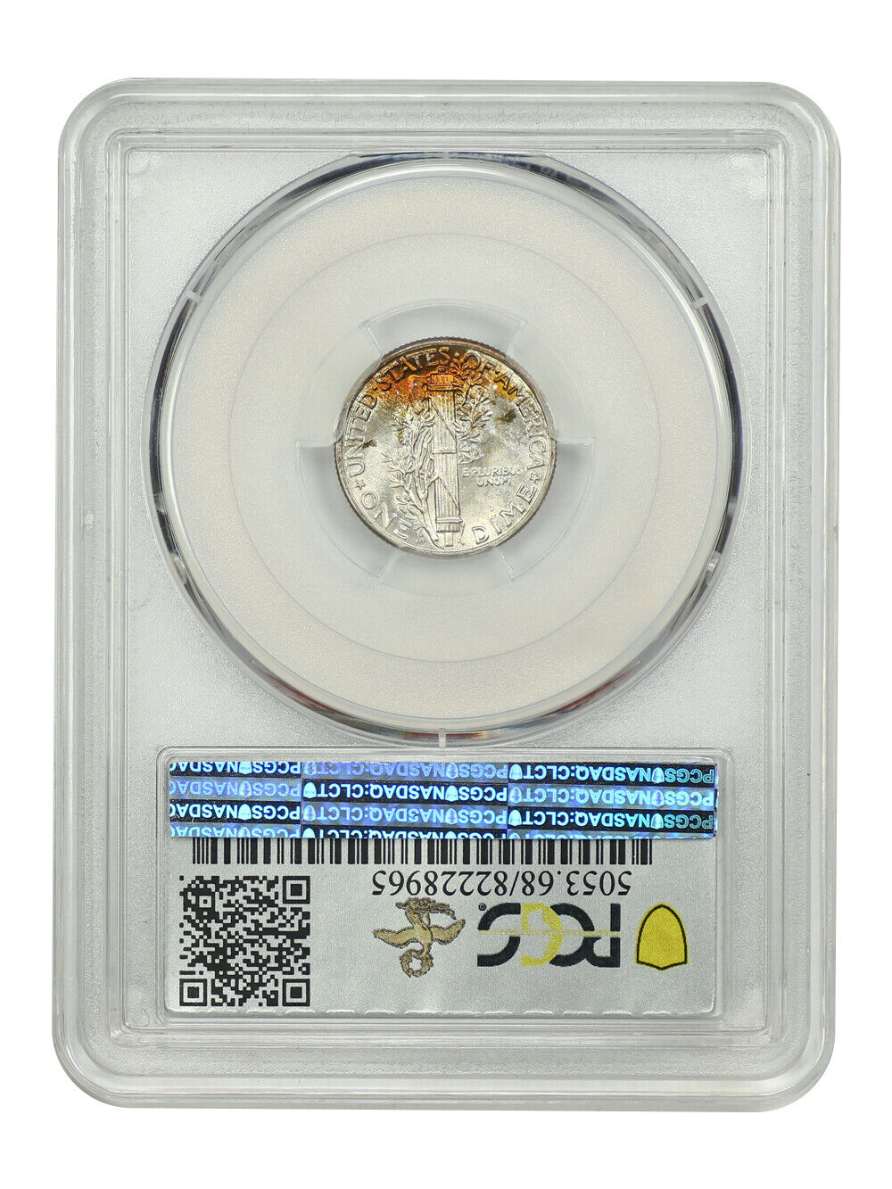 1944-D 10C PCGS MS68FB ex: D.L. Hansen