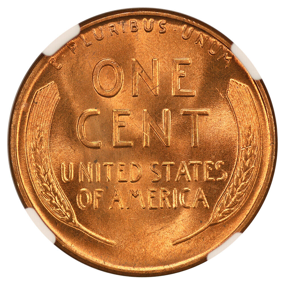 1942-D 1c NGC MS67 RD