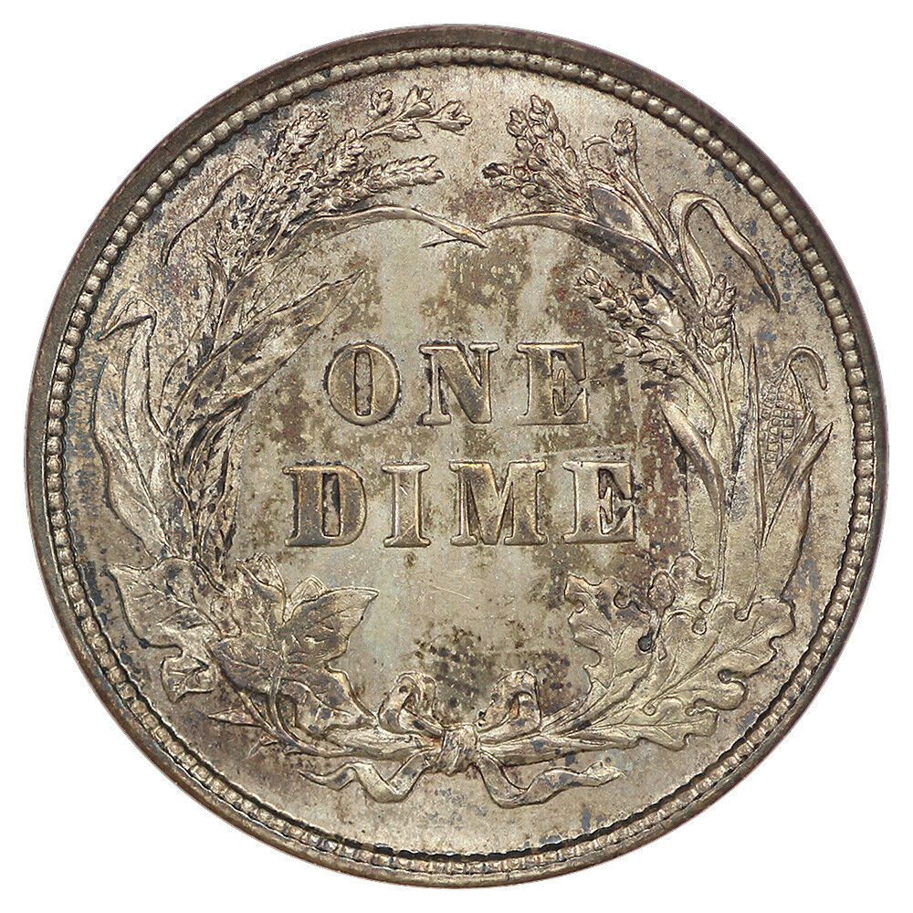 1892 10C NGC MS64 (OH)