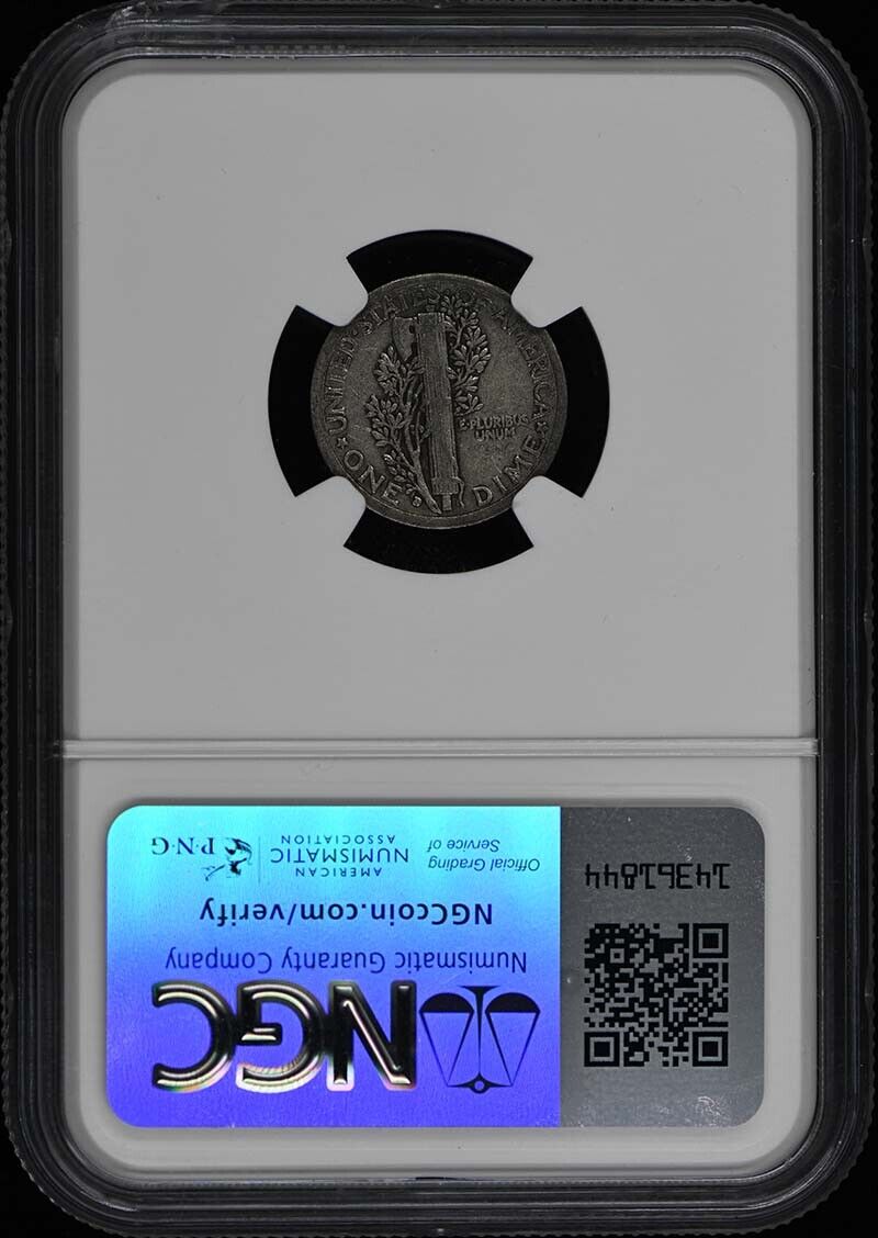 1916-D Mercury Dime 10C NGC F12
