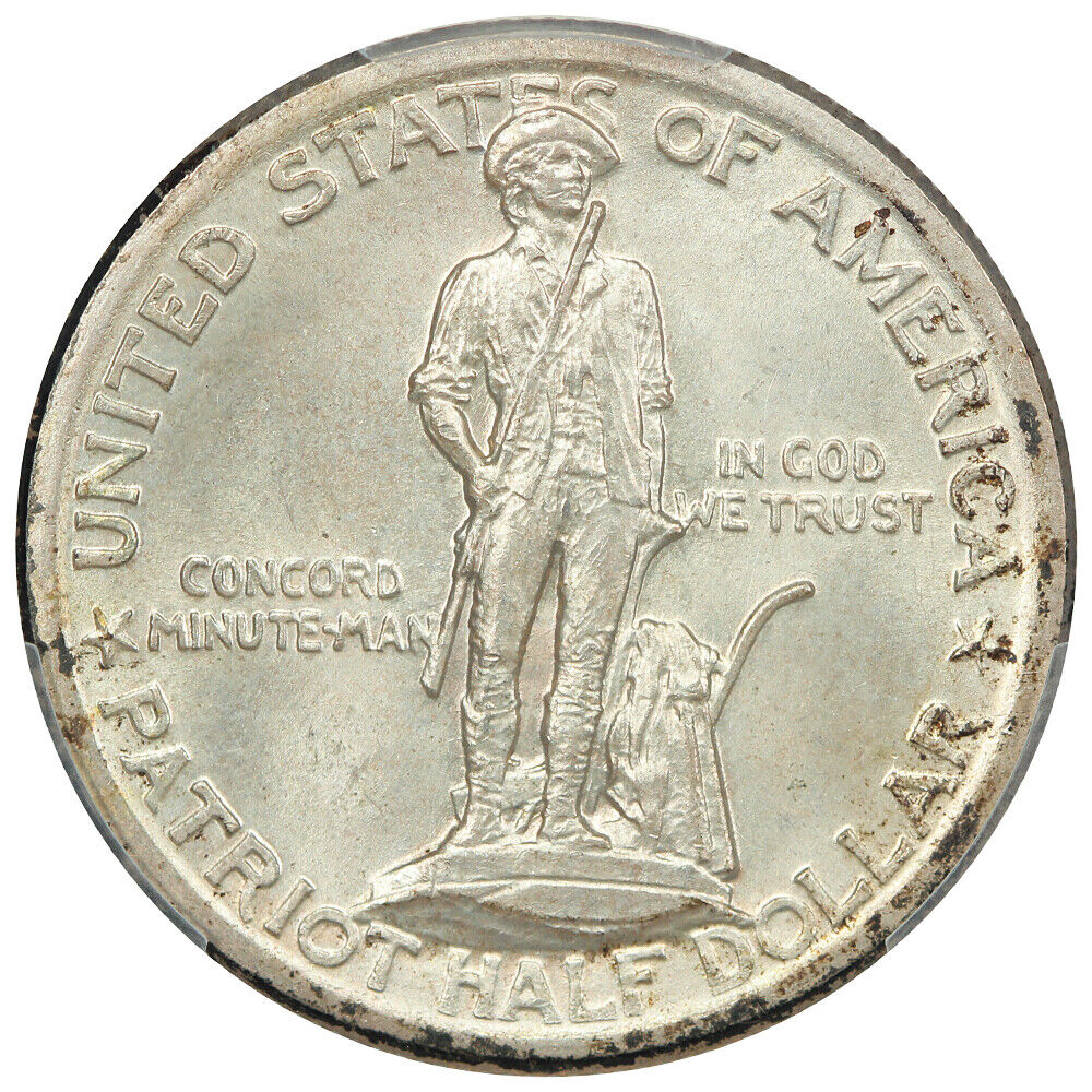1925 50C Lexington PCGS/CAC MS66+ - Classic Silver Commemorative