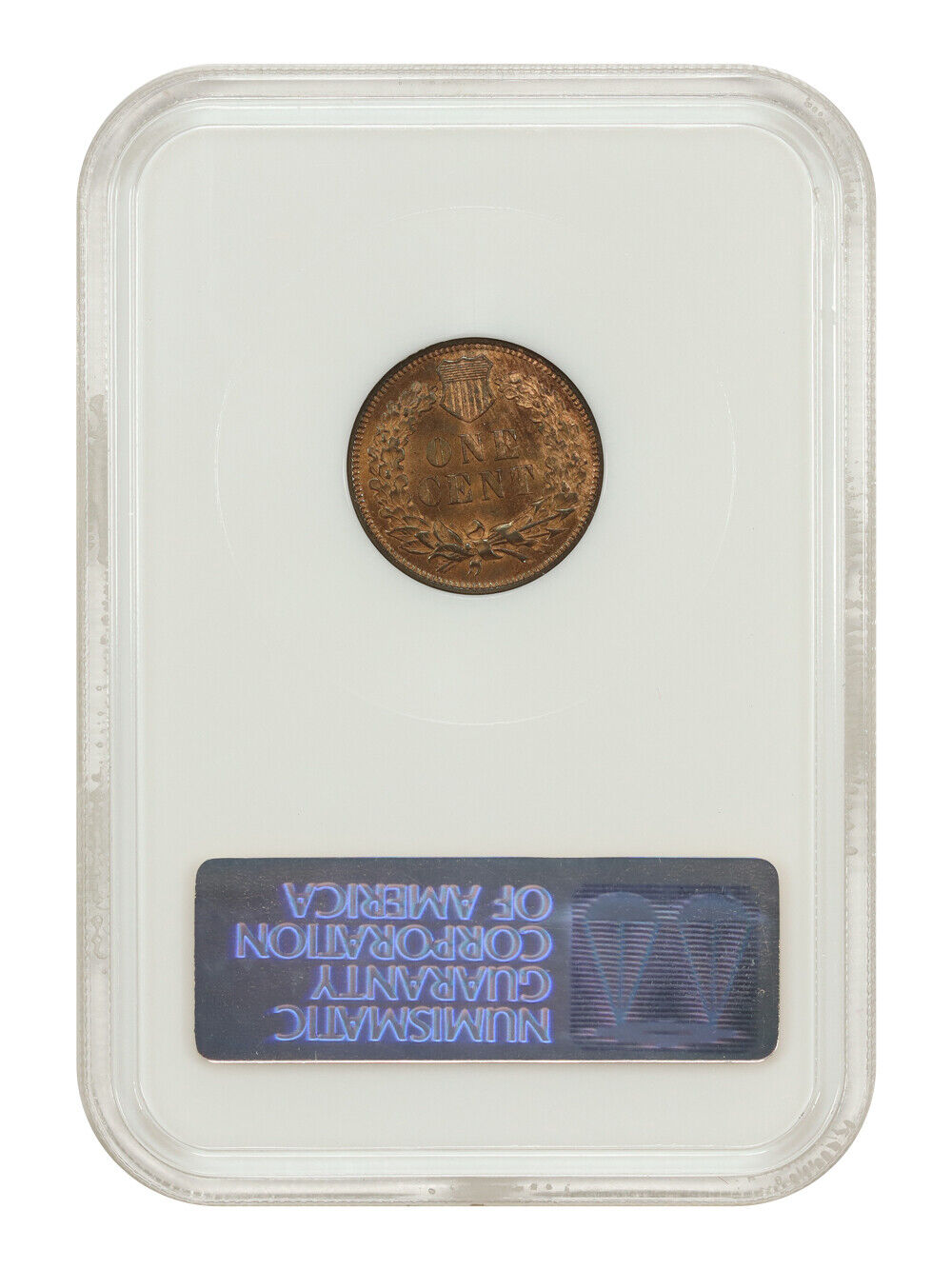 1876 1C NGC MS65RB (OH) - Indian Cent - Better Date