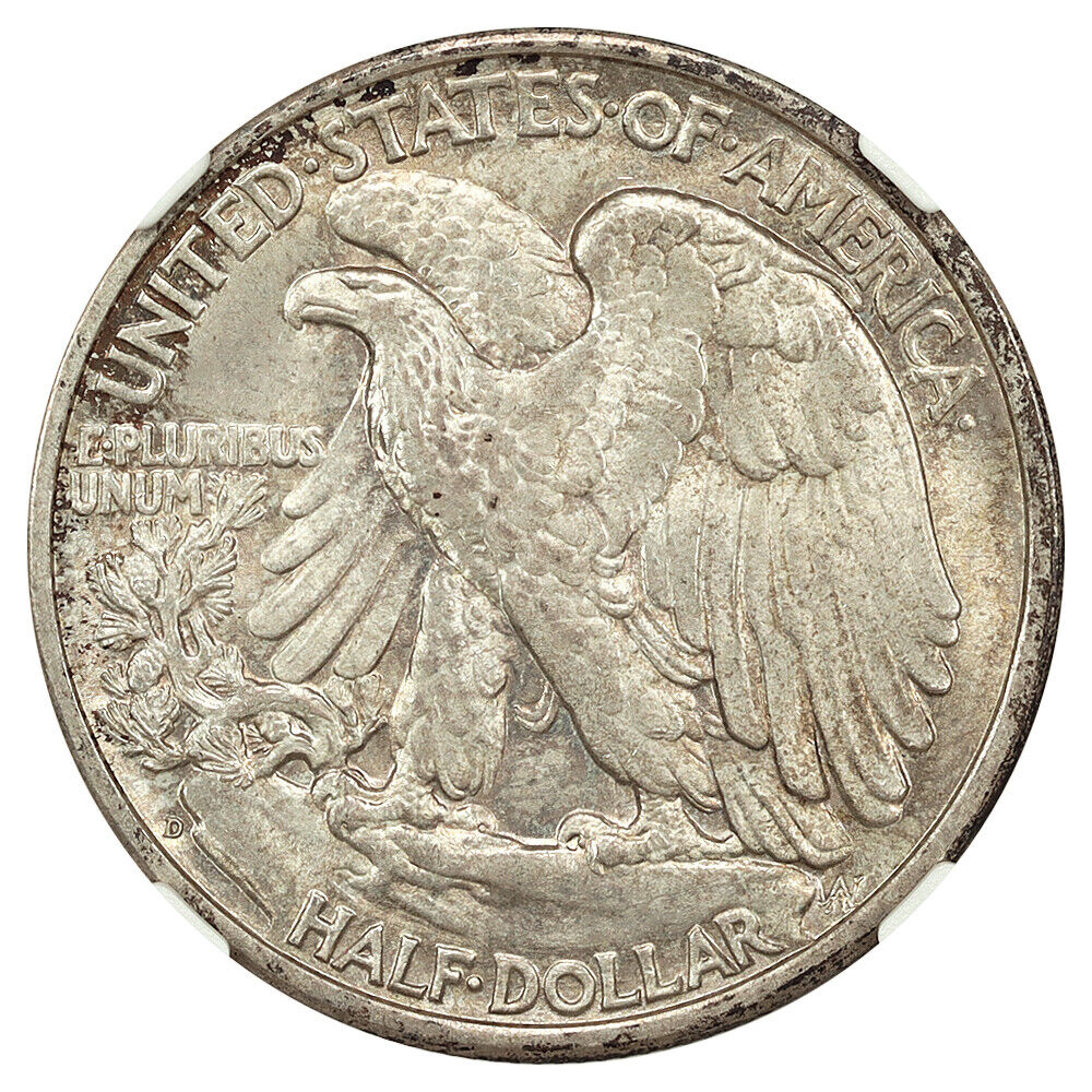 1936-D 50C NGC MS65 - Walking Liberty Half Dollar