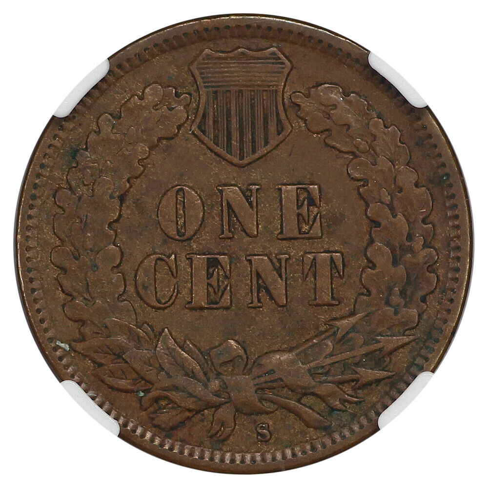 1908-S 1C NGC XF45 - Indian Cent - Popular Key Date