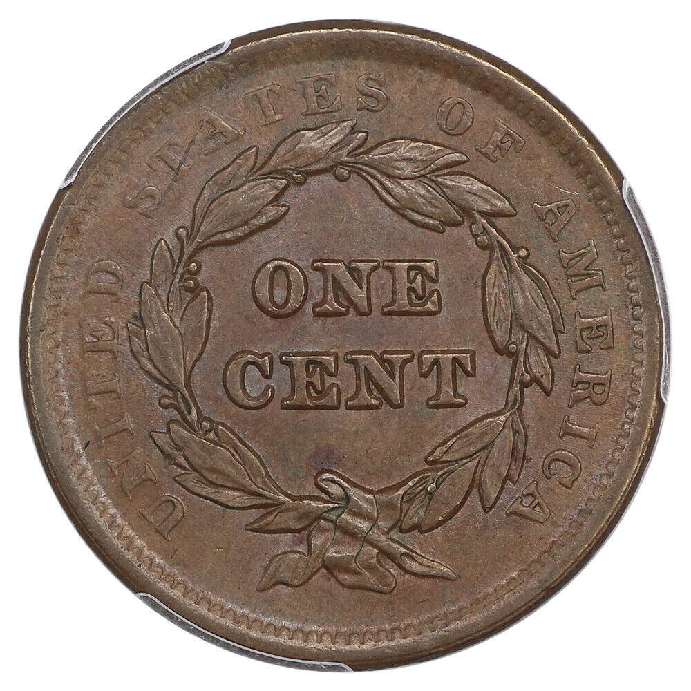 1841 1C PCGS/CAC MS63BN ex: D.L. Hansen