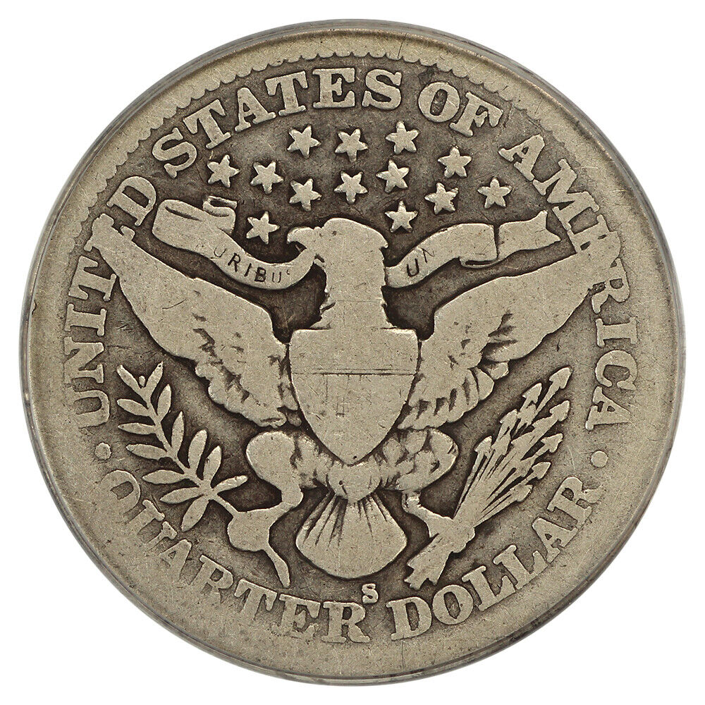 1913-S 25C PCGS Good 04 - Barber Quarter - Famous Key Date