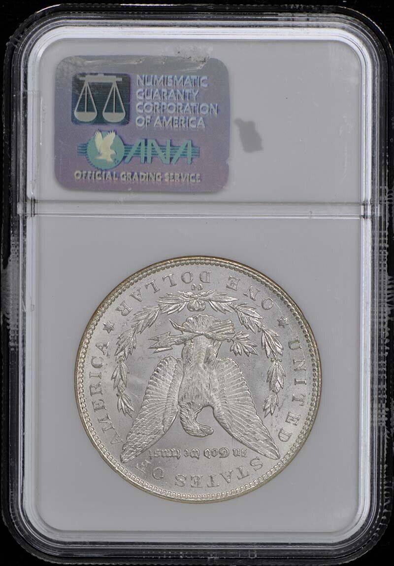 1892-CC Morgan Dollar S$1 NGC MS63