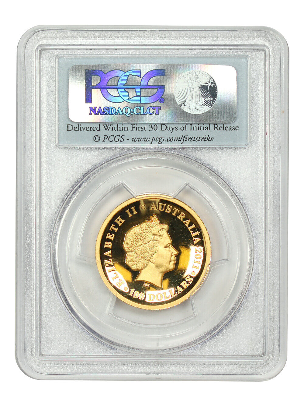 Australia: 2011P $100 Gold Koala PCGS PR69DCAM (High Relief, 1st Strike, Box & C