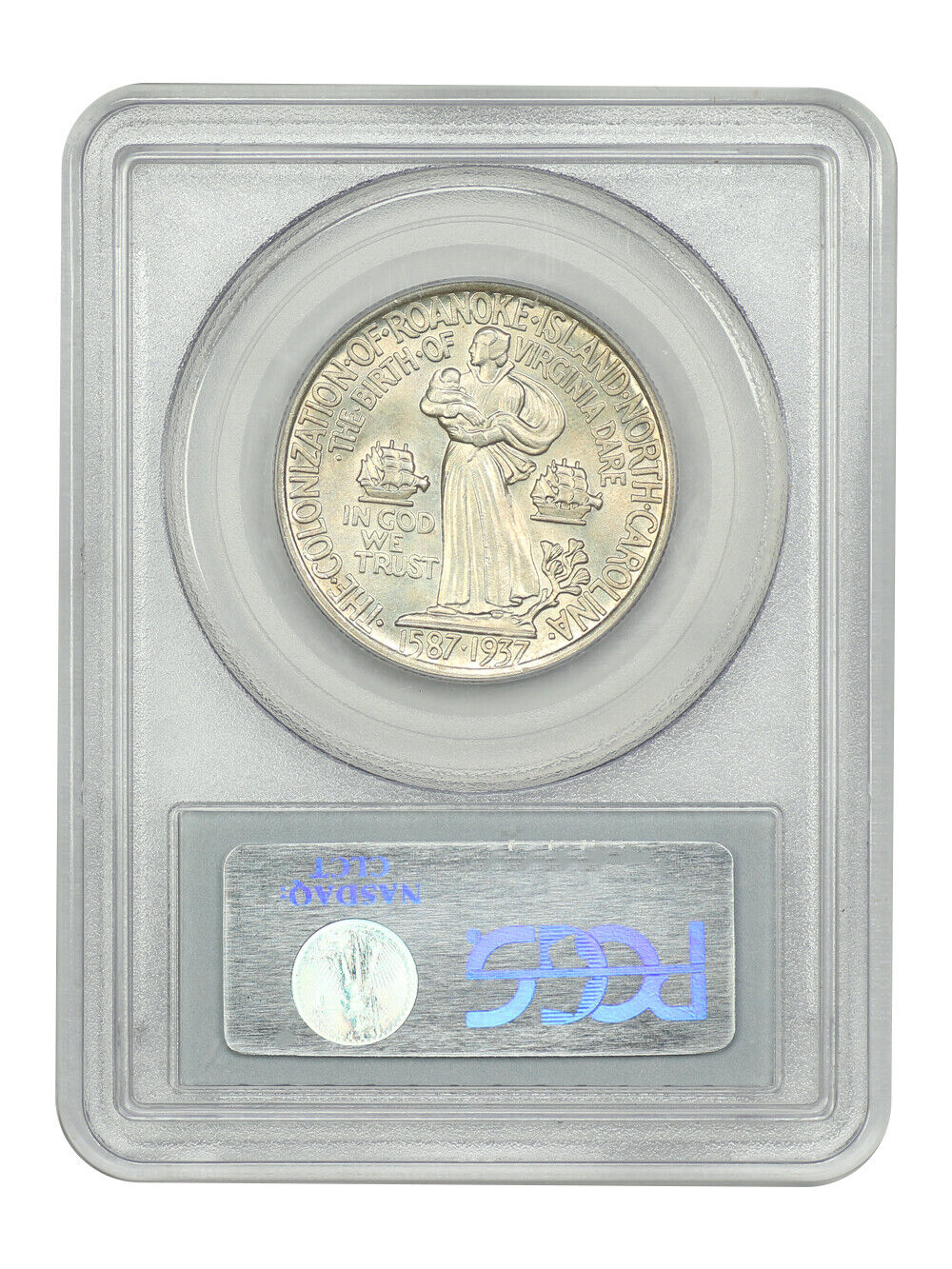 1937 50C Roanoke PCGS MS65 - Classic Silver Commemorative