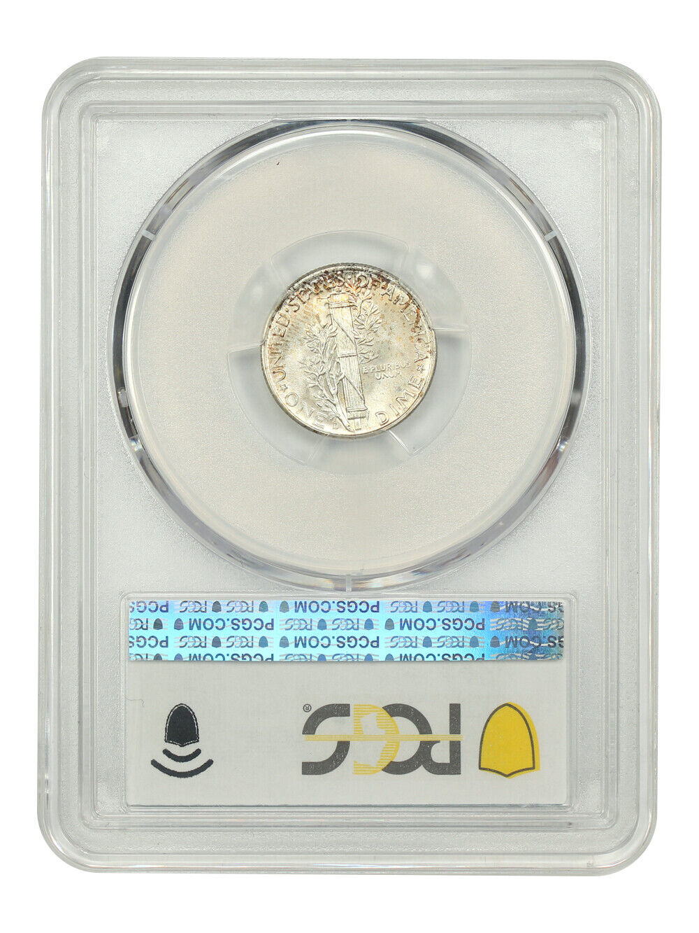 1942-D 10C PCGS MS67+FB - Mercury Dime