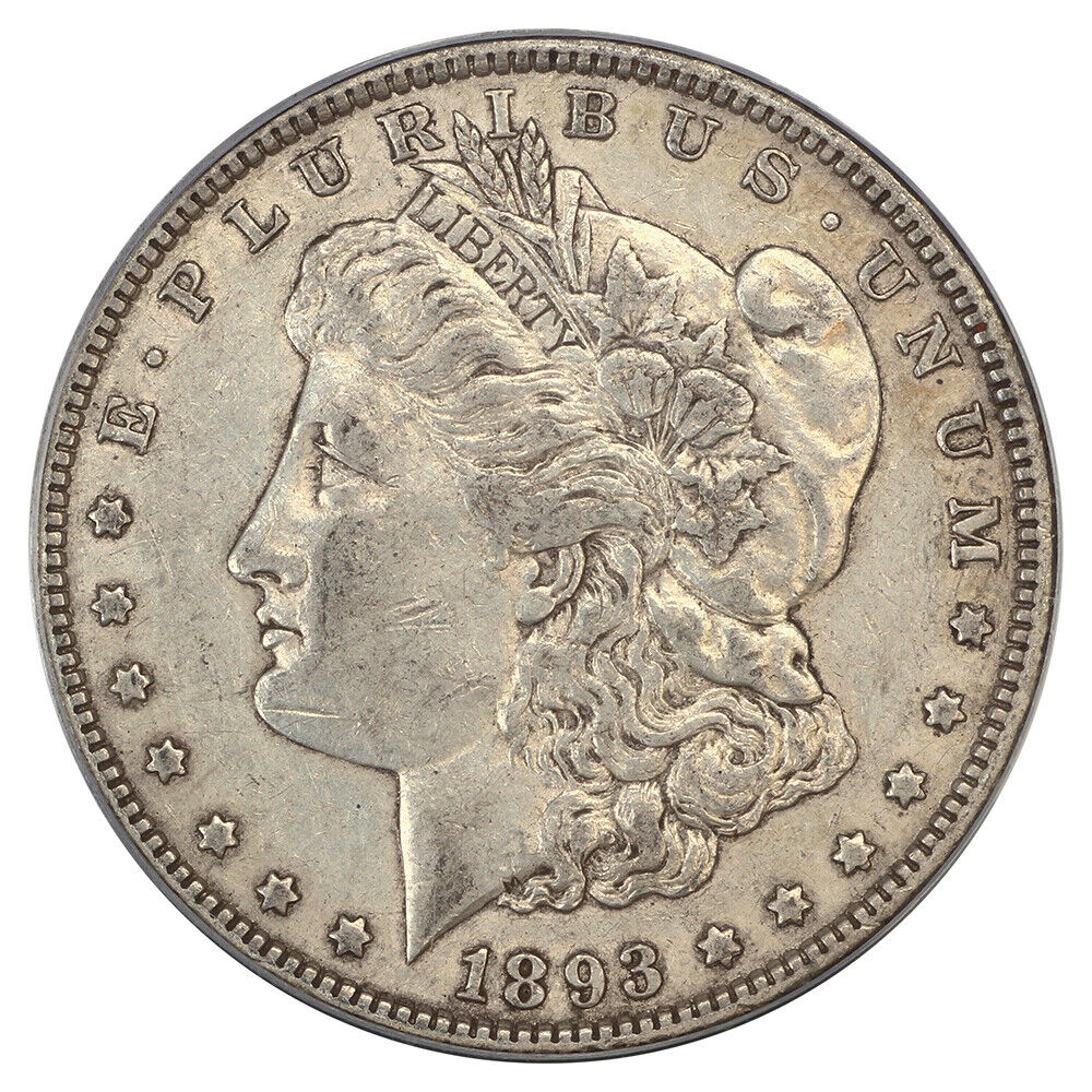 1893 $1 PCGS XF45 - Morgan Dollar - Better Date P-Mint