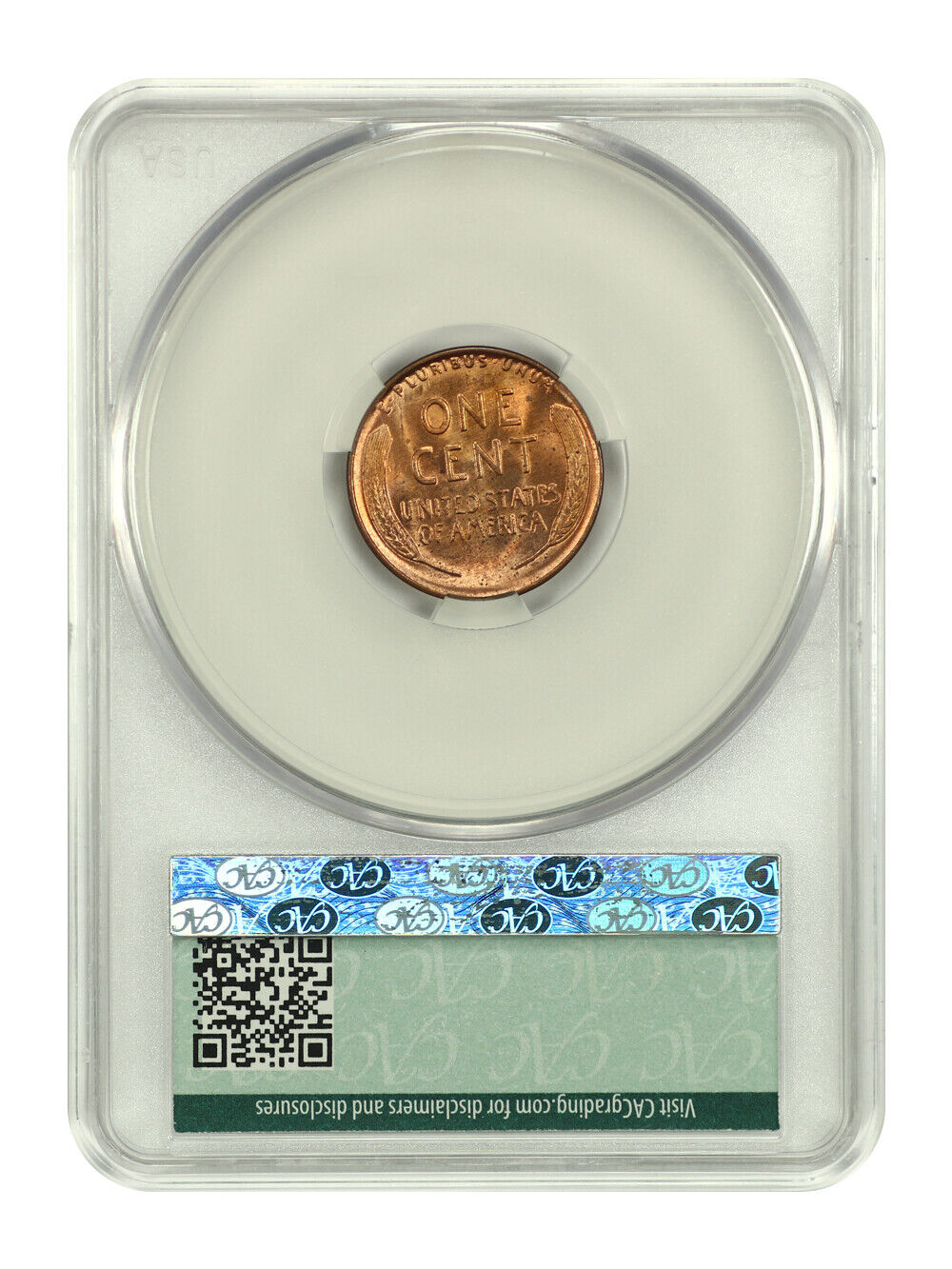 1930-D 1C CACG MS64RD - Lincoln Cent (Wheat Reverse)