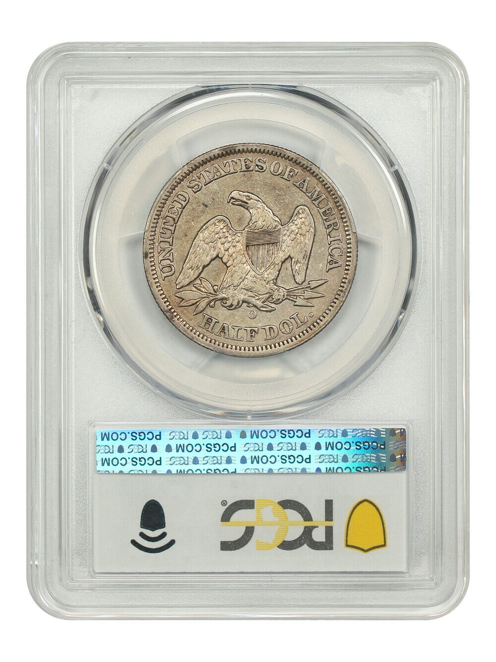 1855-O 50C PCGS VF35 (Arrows) - Liberty Seated Half Dollar