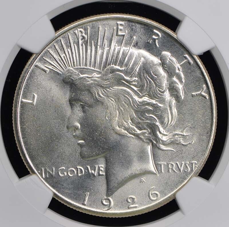 1926-S Peace Dollar S$1 NGC MS66
