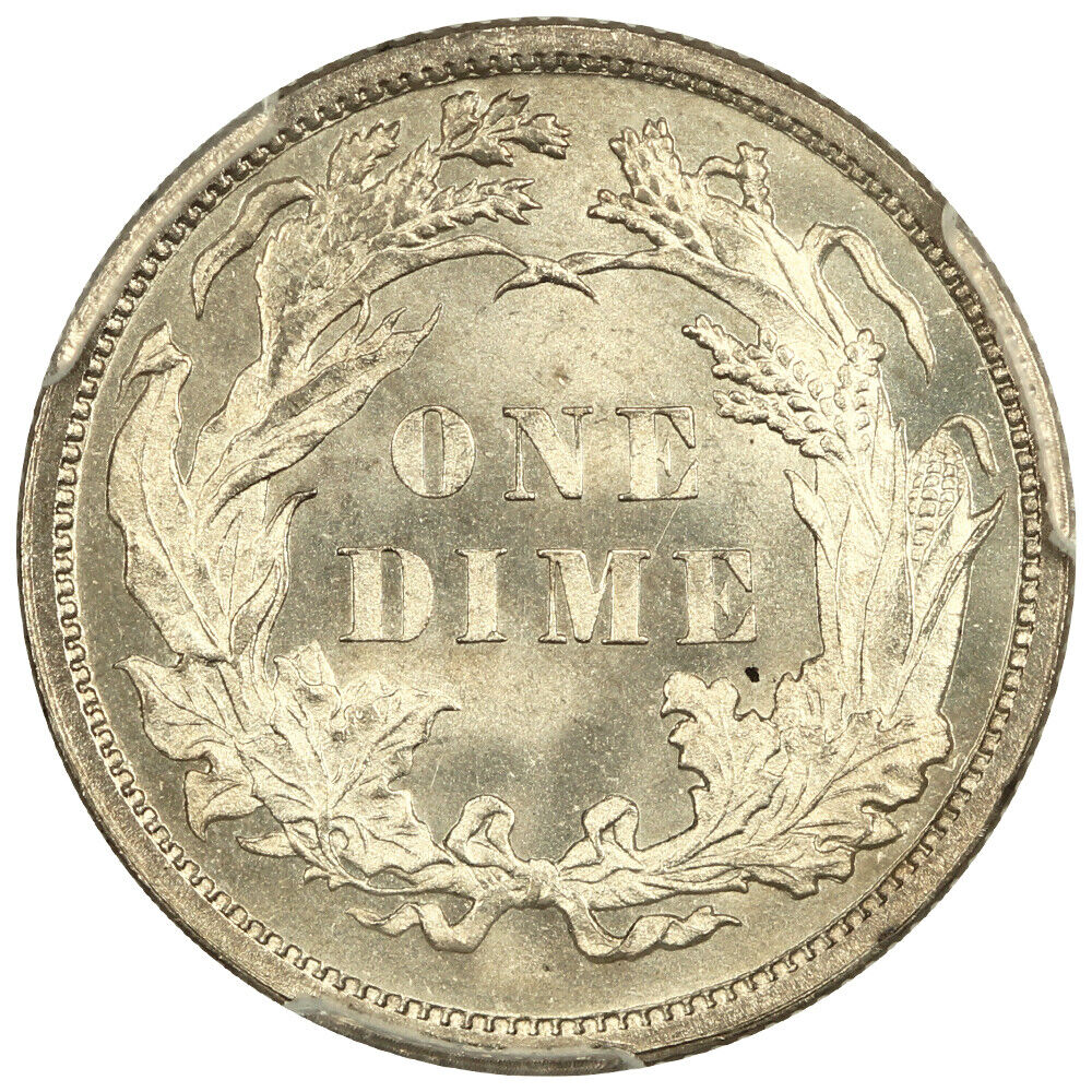 1881 10C PCGS MS66+ ex: D.L. Hansen