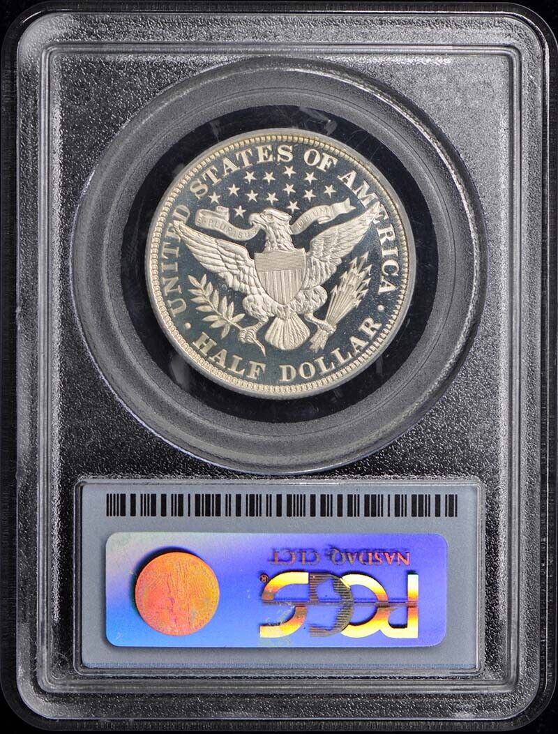 1898 50C Barber Half Dollar PCGS PR67DCAM