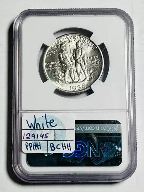 1938 S Classic Commemorative NGC MS-67 Daniel BOONE