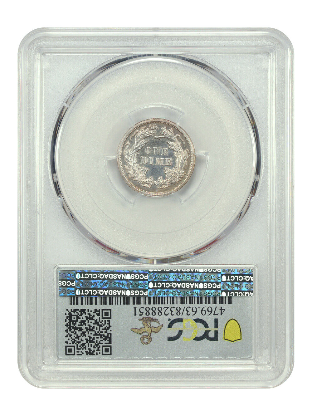 1873 10C PCGS PR63 (Arrows) ex: D.L. Hansen