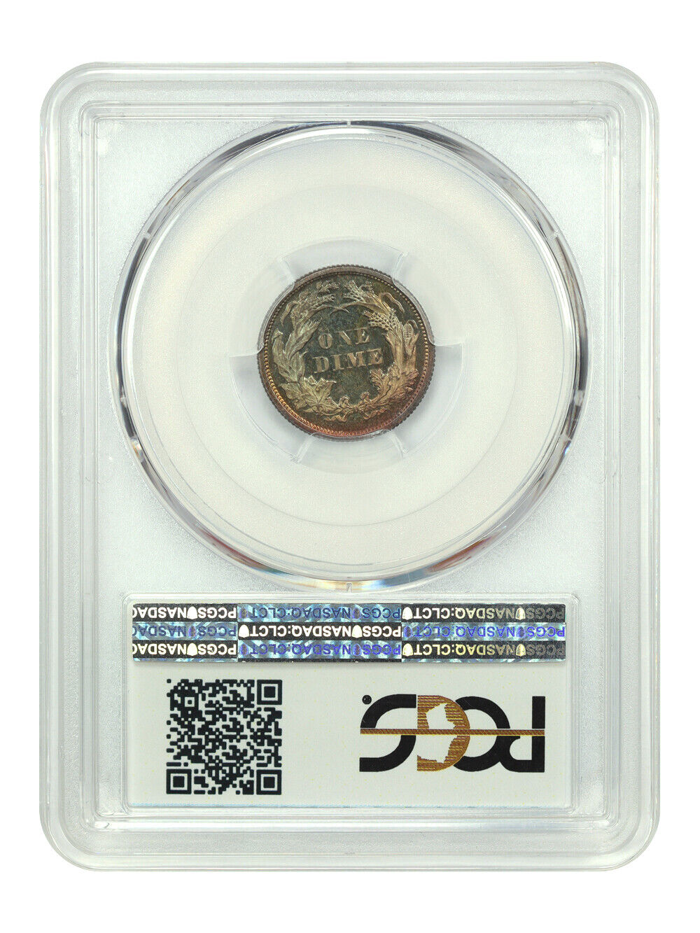 1870 10C PCGS/CAC PR66+ ex: D.L. Hansen