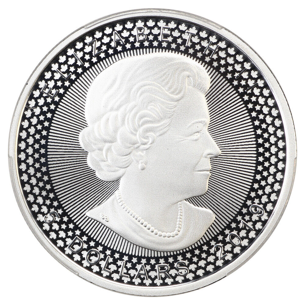 Canada: 2019 Silver $5 Maple Leaf CACG PR70 (Modified Proof, Pride of Two Nation