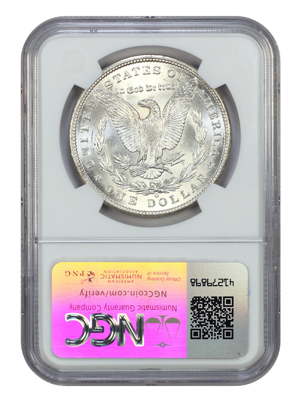 1898-O $1 NGC MS66+ - Morgan Dollar