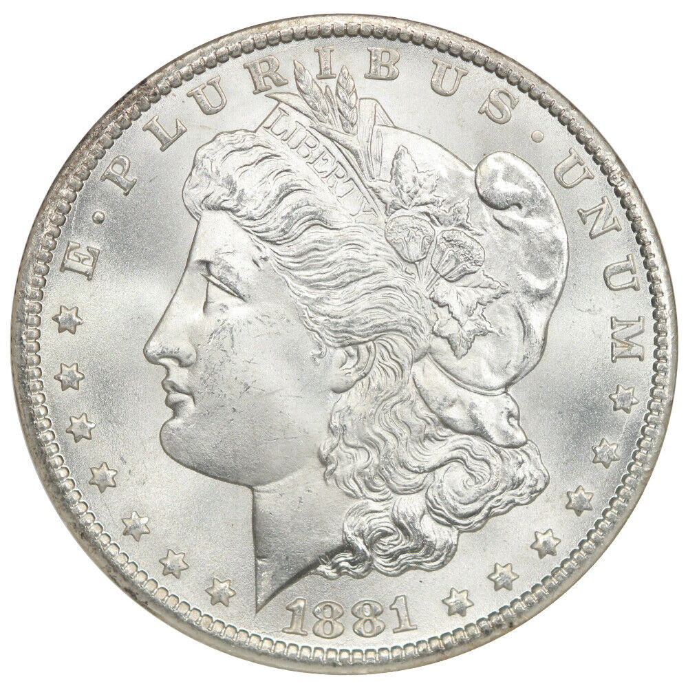 1881-CC $1 NGC MS66 - Morgan Dollar