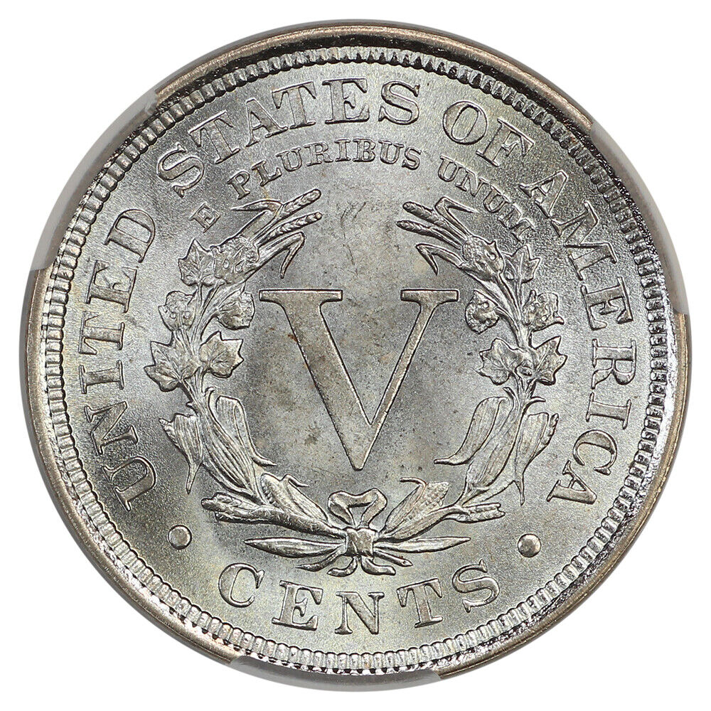 1905 5C CACG MS67 ex: D.L. Hansen - Liberty Nickel
