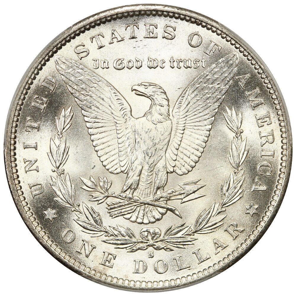 1891-S $1 PCGS MS66 ex: D.L. Hansen