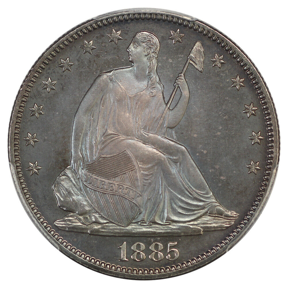 1885 50C PCGS PR66+ ex: D.L. Hansen