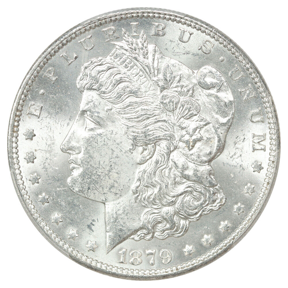 1879-S $1 PCGS MS62 (Reverse of 1878) - Morgan Dollar - Scarce Variety