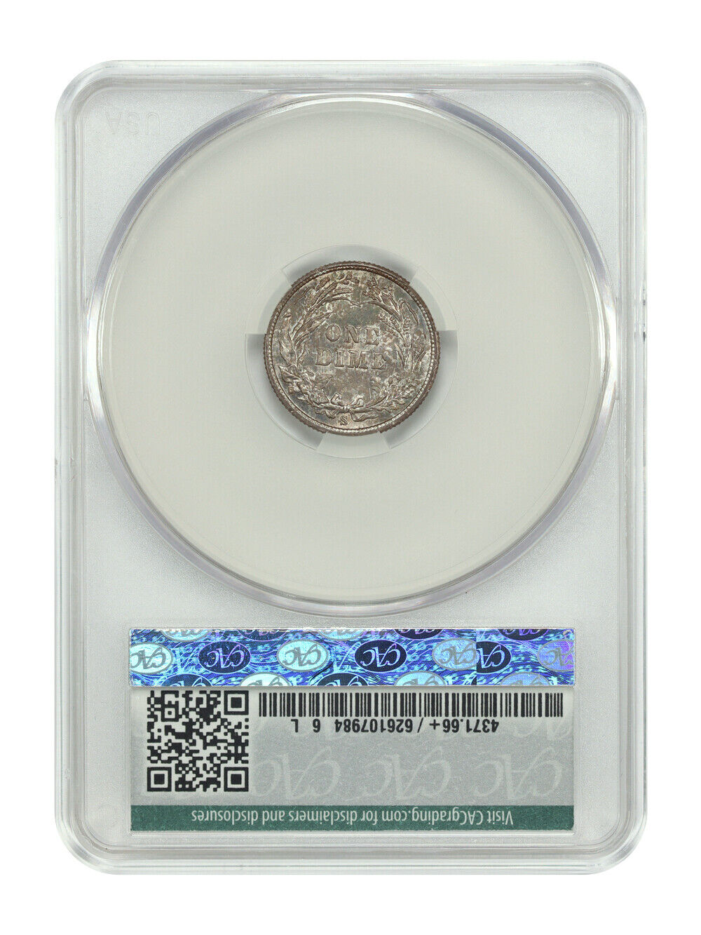 1904-S 10C CACG MS66+ ex: D.L. Hansen - Barber Dime