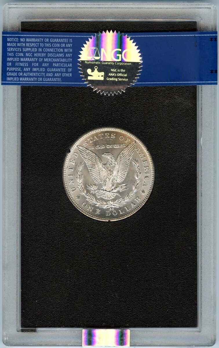 1890-CC Morgan Dollar GSA HOARD S$1 NGC MS62 (CAC)