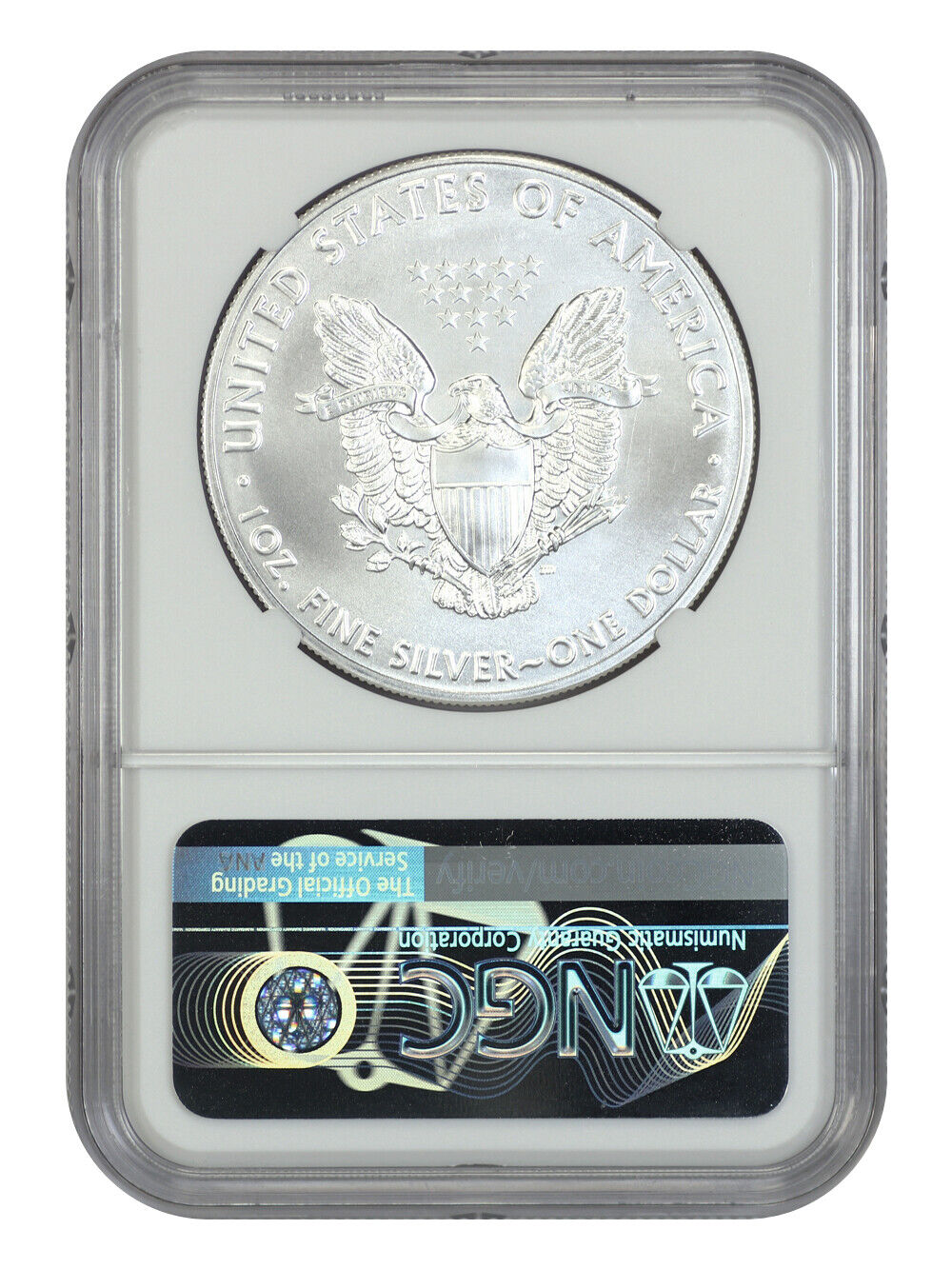 2021 $1 Silver Eagle NGC MS70 (Type 1, U.S. State Series-Tennessee)