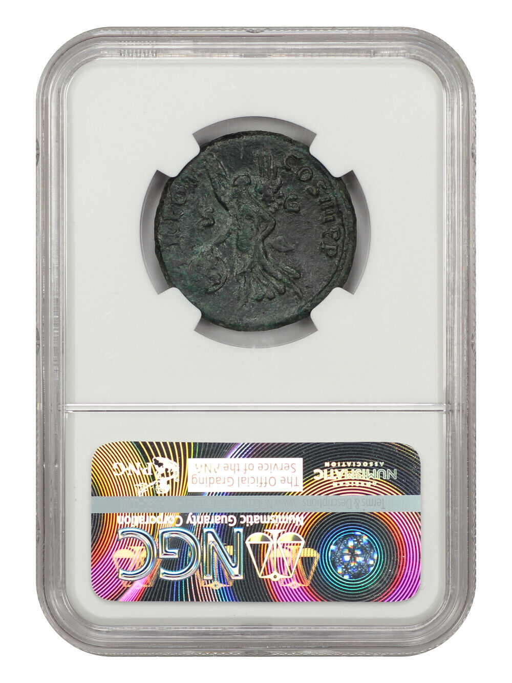 Ancient Roman: Trajan (AD 98-117) AE As NGC VF