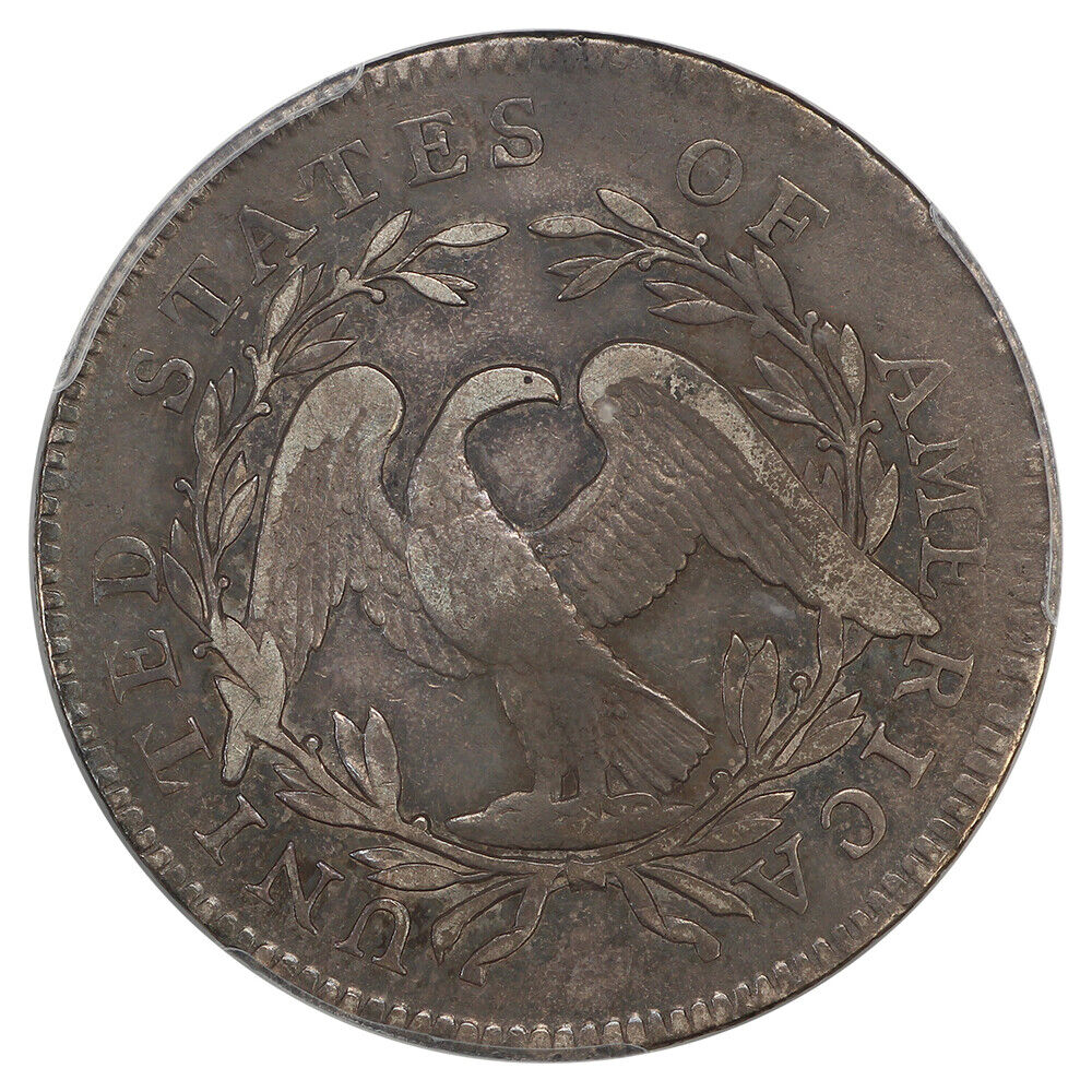 1795/1795 50C PCGS VF30 (O-112, 2 Leaves, Recut Date) ex: D.L. Hansen