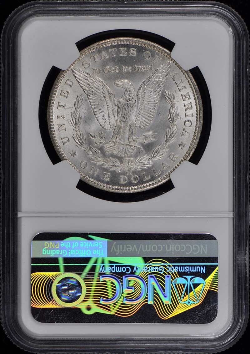 1884-CC Morgan Dollar S$1 NGC MS67