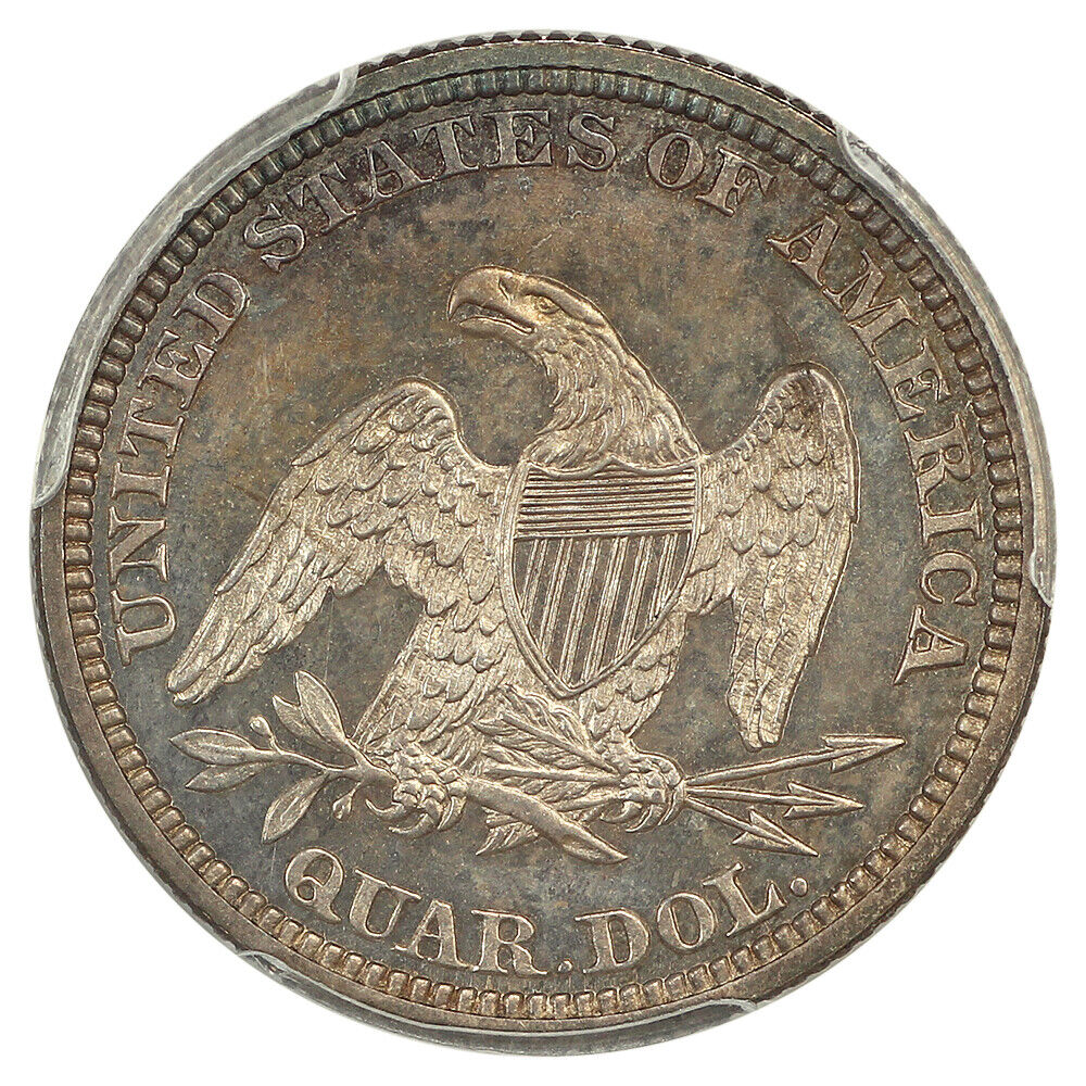 1861 25C PCGS PR66 ex: D.L. Hansen
