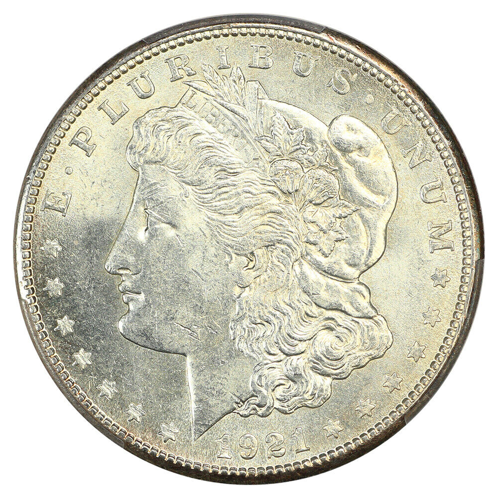 1921-S $1 PCGS MS63 - Morgan Dollar - Popular Final Year S-Mint Morgan