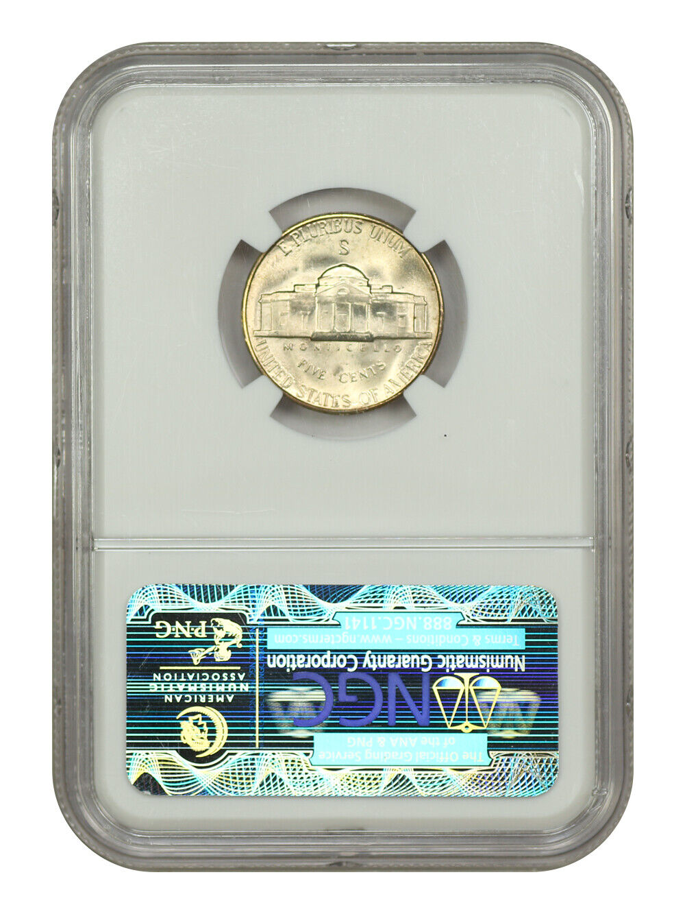 1944-S 5C NGC MS67 - Jefferson Nickel