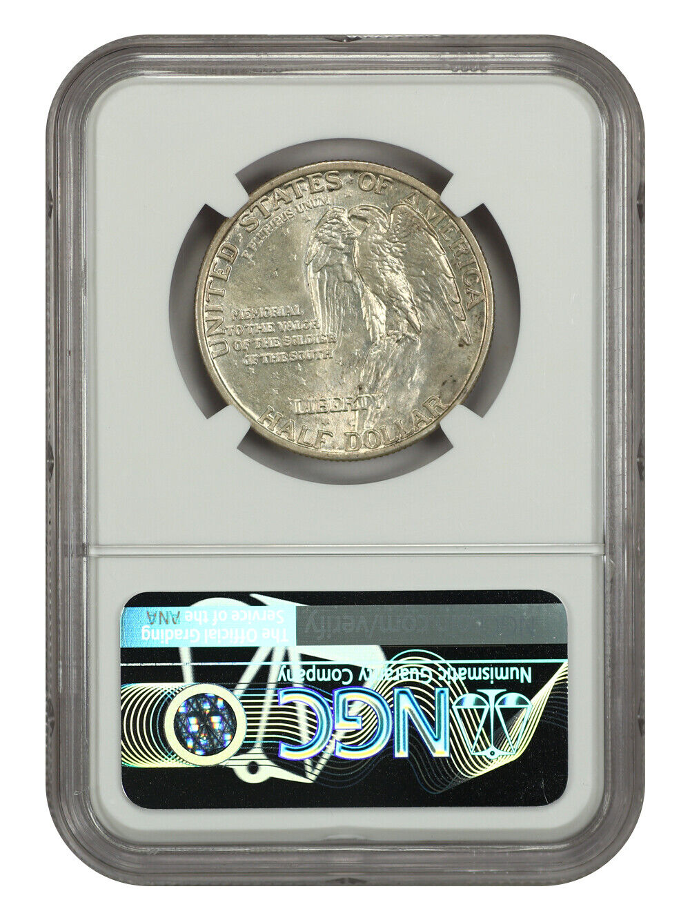 1925 50C Stone Mountain NGC MS65 - Classic Silver Commemorative