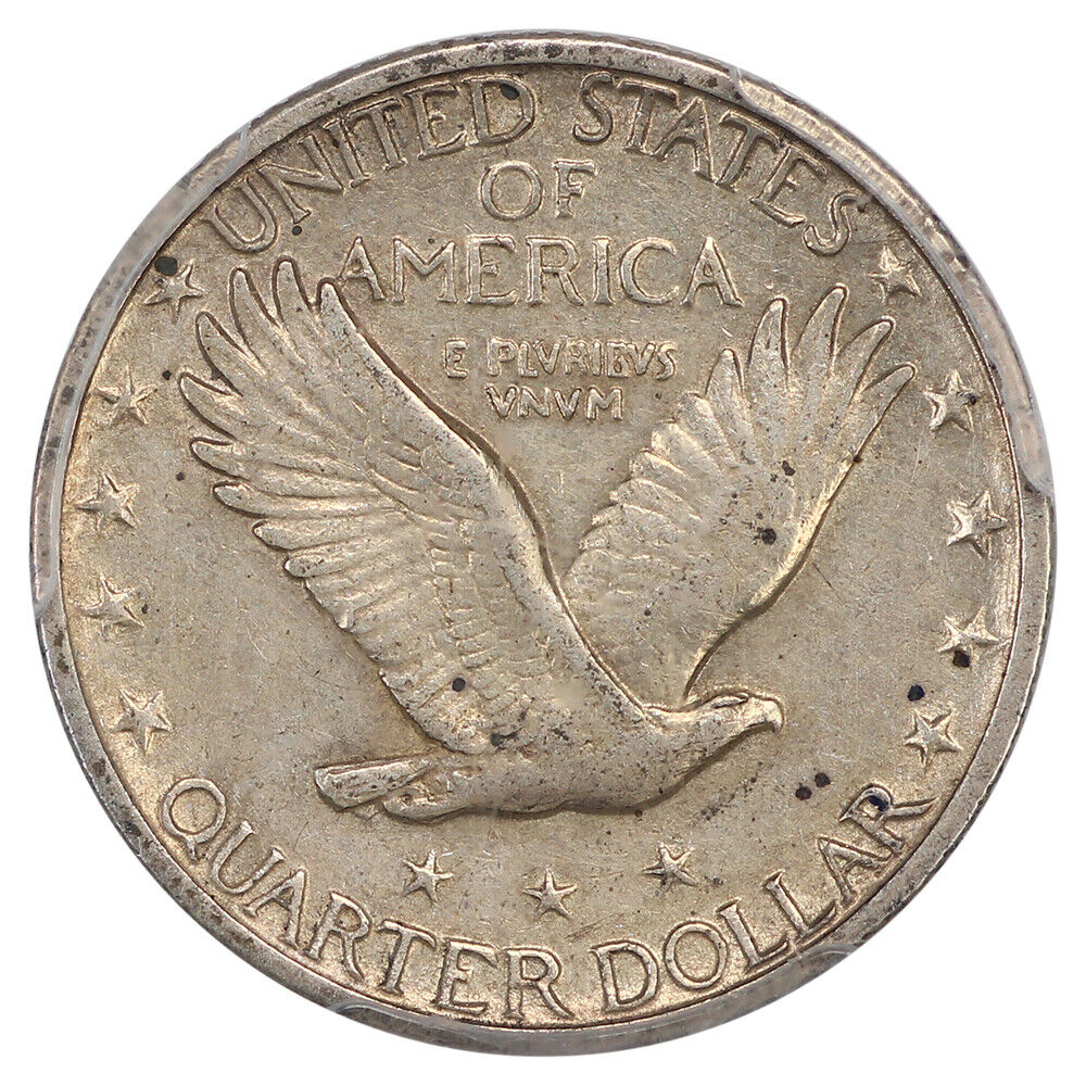 1927-S 25C PCGS AU50 - Standing Liberty Quarter - Key Date