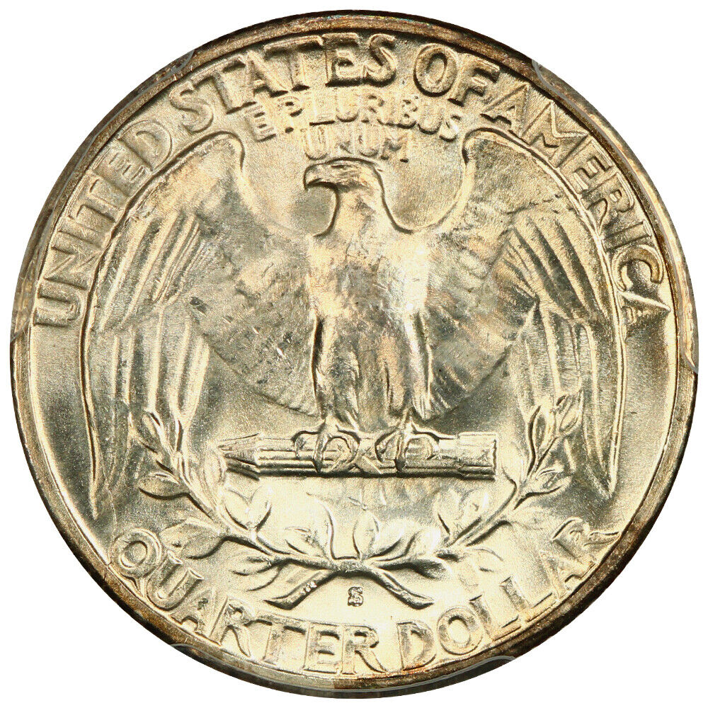 1938-S 25C PCGS MS66