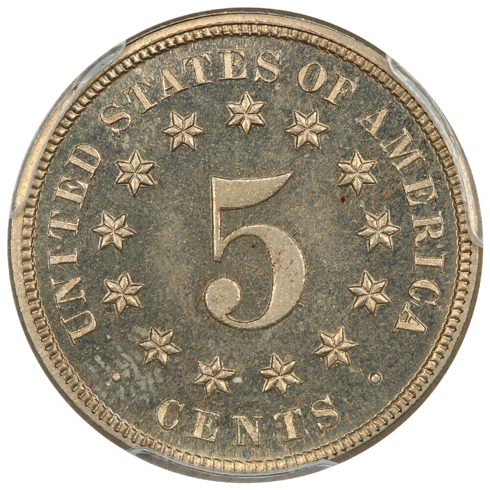 1873 5C PCGS PR66CAM (Closed 3) ex: D.L. Hansen