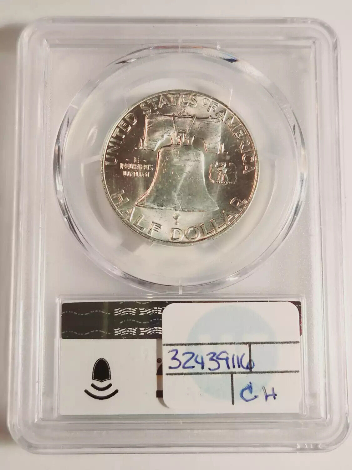 1958 D Franklin Half Dollar PCGS MS-64