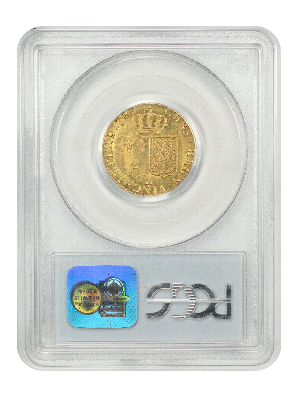 France: 1789-H L.D Or PCGS MS64