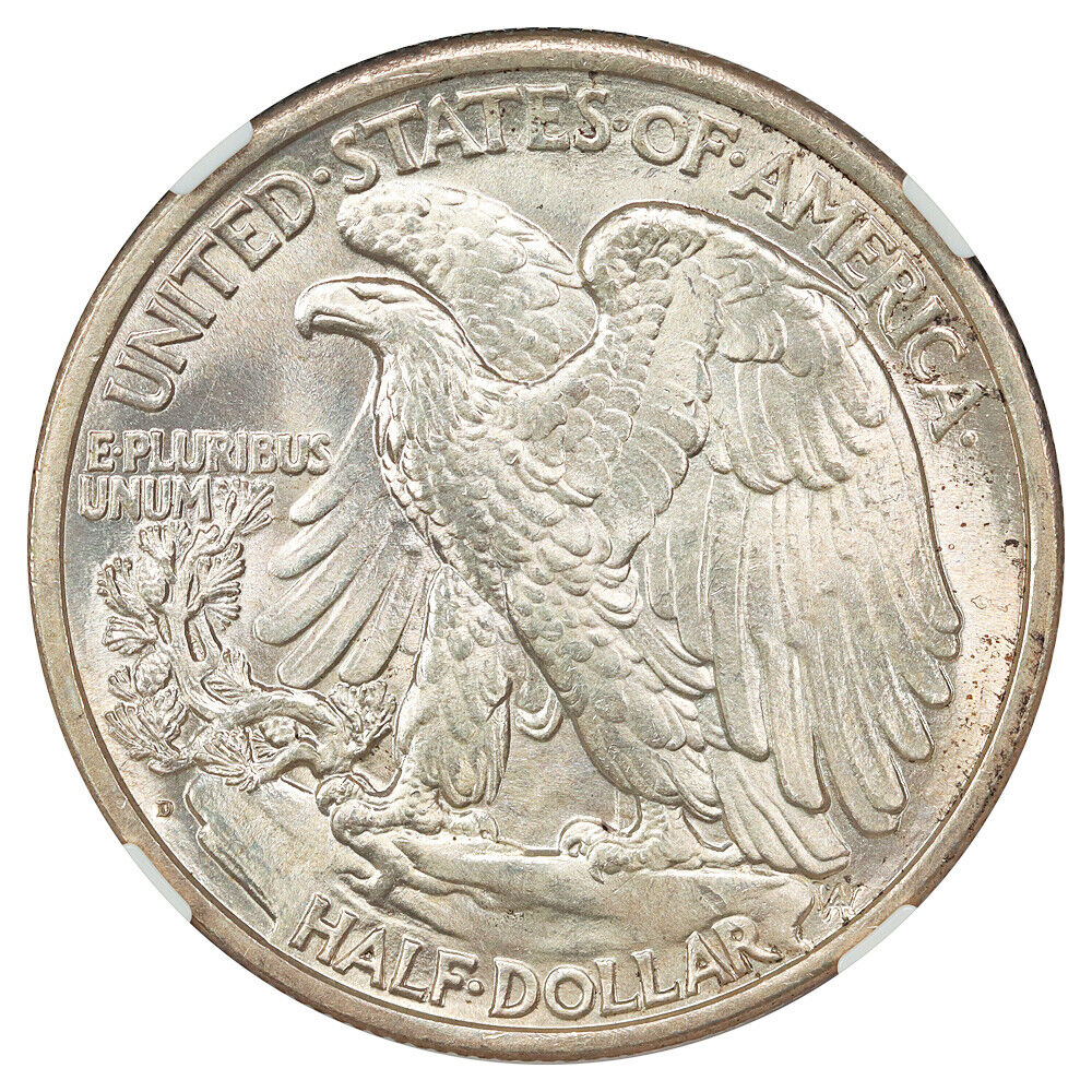 1934-D 50C NGC MS66 - Walking Liberty Half Dollar