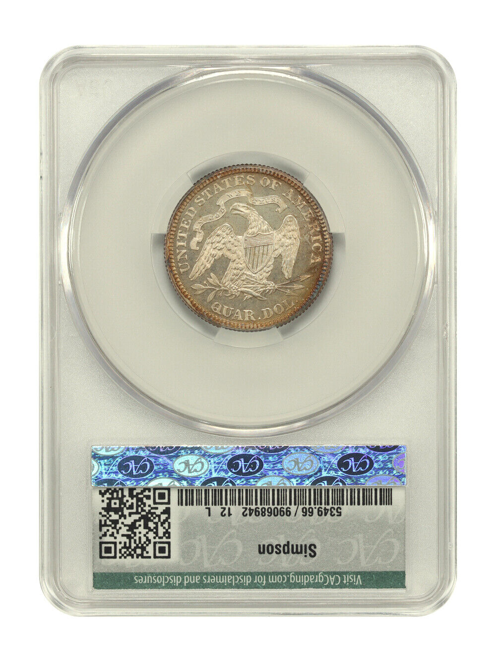 1879 25C CACG PR66CAM ex: D.L. Hansen/Simpson - Liberty Seated Quarter
