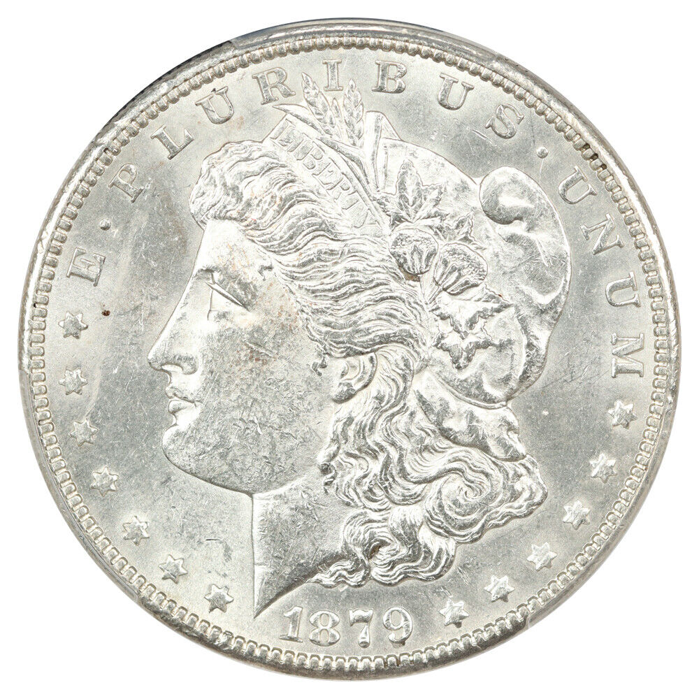 1879-S $1 PCGS AU58 (Reverse of 1878) - Morgan Dollar - Scarce Variety